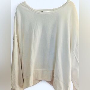 Ocean Drive Cream Sweatshirt